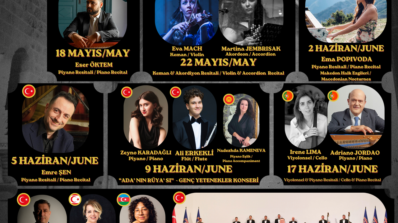 Kuzey Kıbrıs Uluslararası Bellapais Müzik Festivali pazartesi günü başlıyor