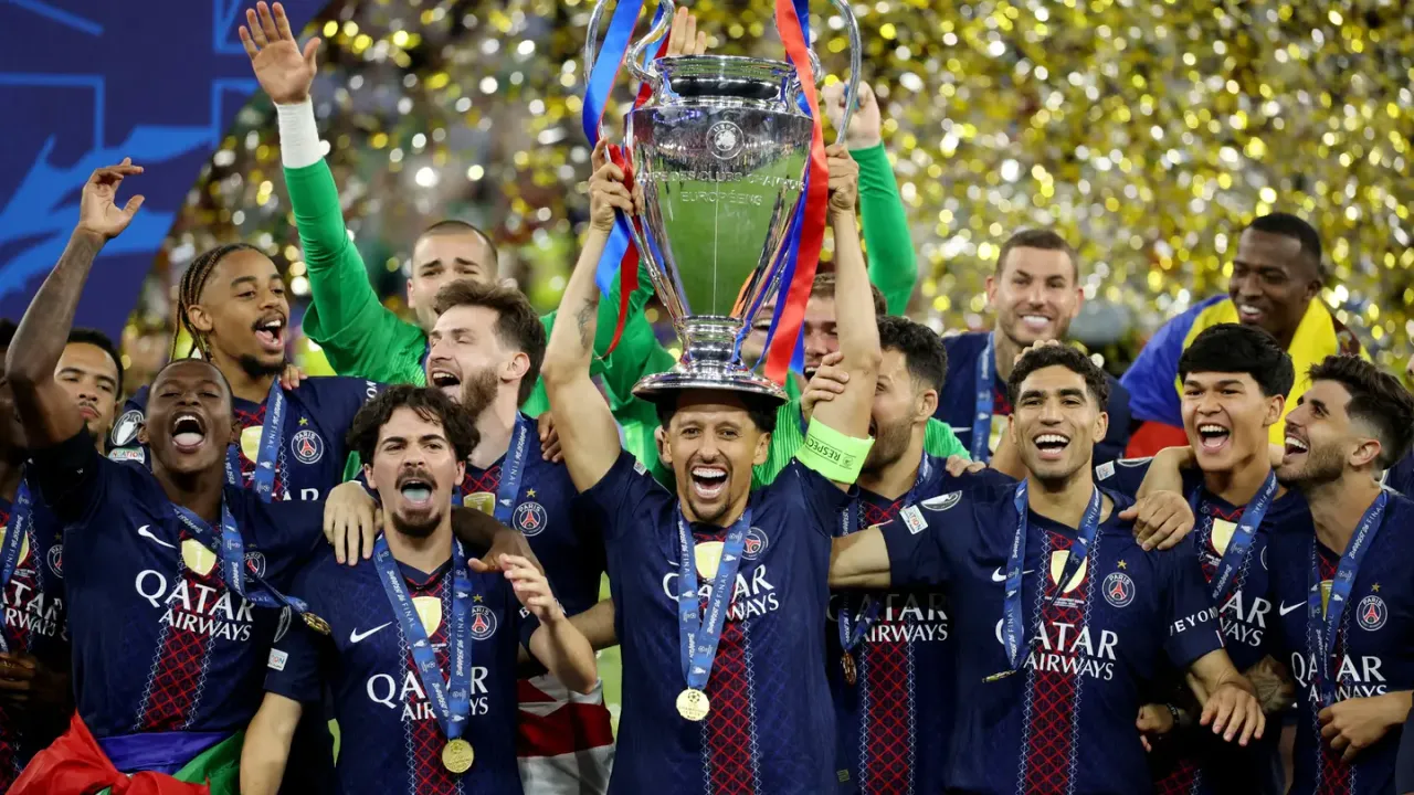 PSG üst üste ikinci kez Şampiyonlar Ligi şampiyonu