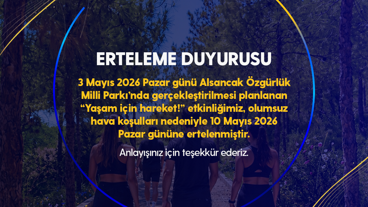 Turkcell’in “Yaşam için Hareket” etkinliği 10 Mayıs’a ertelendi