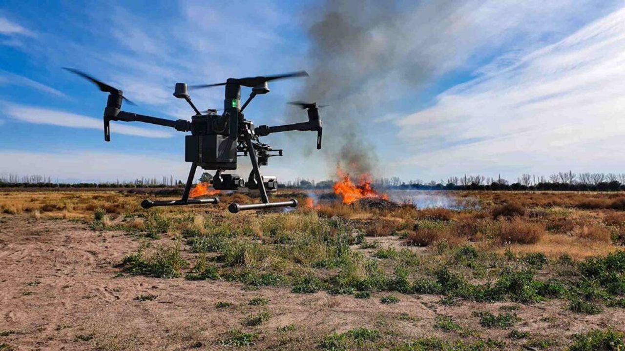 Rum Yönetimi yangınlarla mücadelede drone ve otomatik sistemler kullanacak