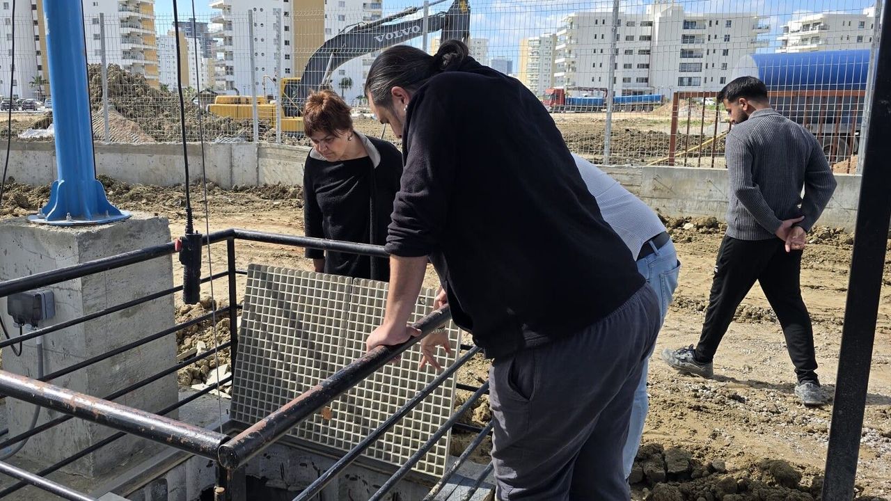İskele'de arıtma tesisleri denetlendi