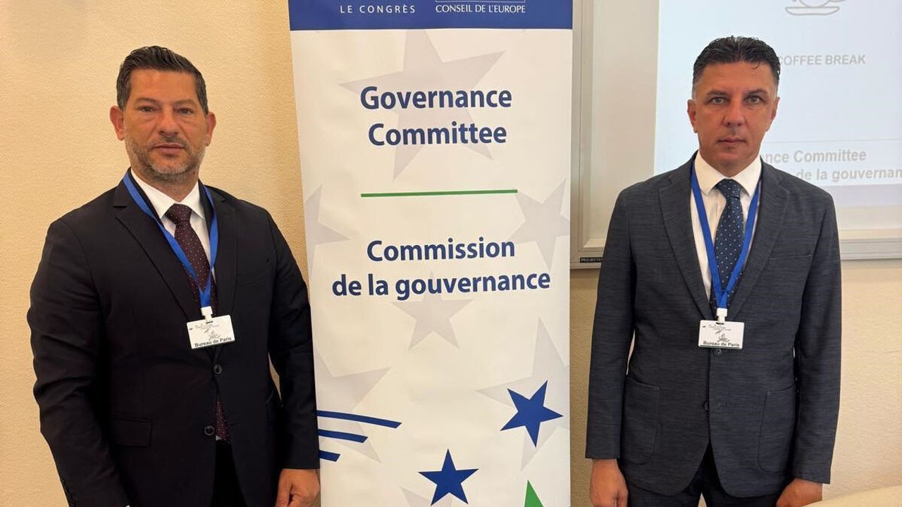 Kıbrıs Türk Belediyeler Birliği Paris’te temsil edildi