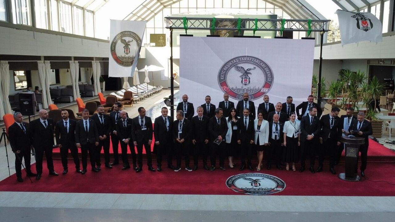 KKTC Beşiktaşlılar Derneği’nde başkan Mustafa Taş