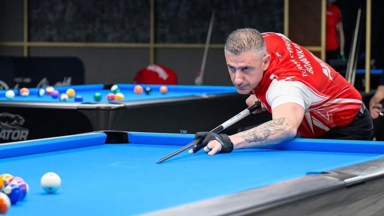 Bilardo'da Senyörler Süper Kupa Şampiyonu Hüseyin Borankan