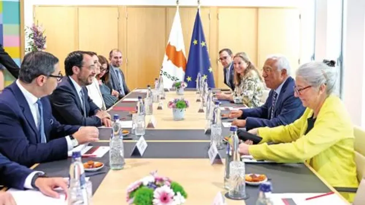 Hristodulidis, Costa ve Von der Leyen’le görüştü