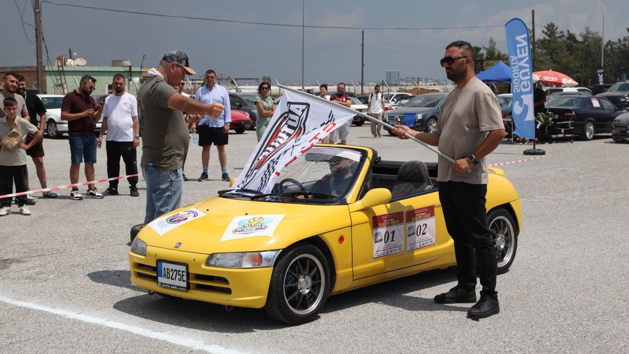 2. Gazimağusa Slalom Yarışı Gazimağusa’da yapıldı
