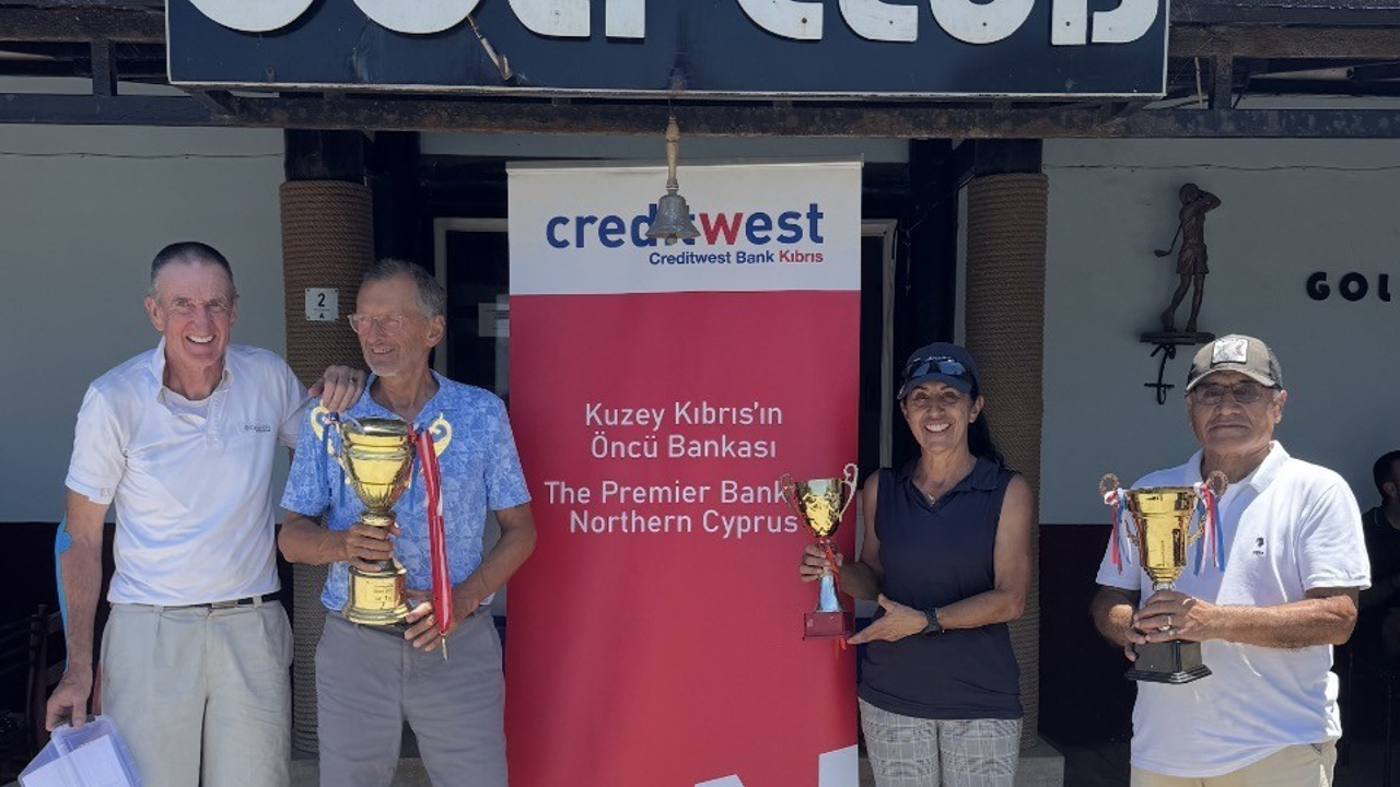 Bahar Cup Golf Turnuvası şampiyonu Mike Burgess