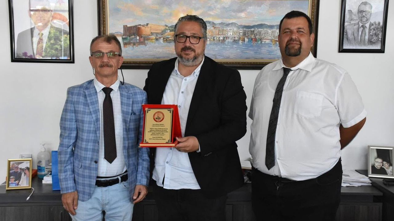 Güreş Federasyonu’ndan Şenkul’a ziyaret