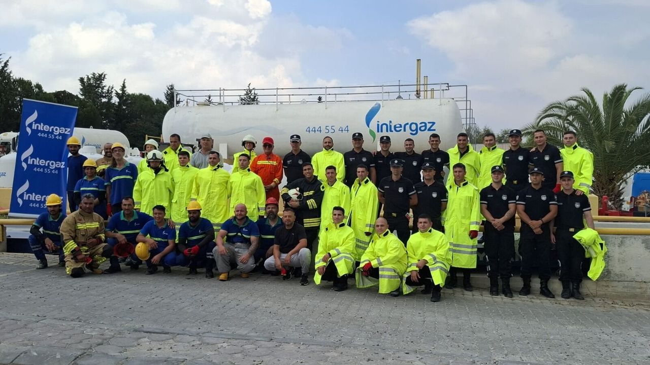 İntergaz’dan İtfaiye personeline hayati eğitim