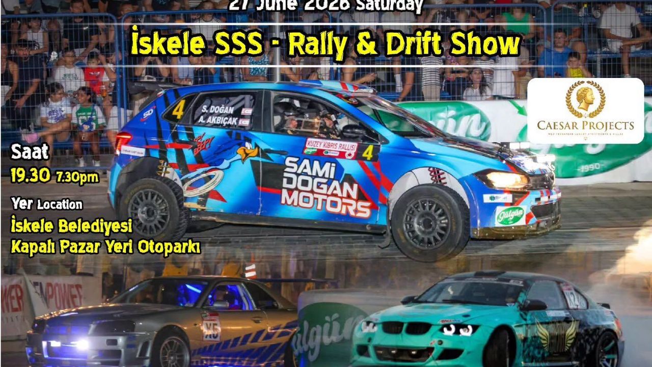 İskele Rallisi’nde bir ilk yaşanacak