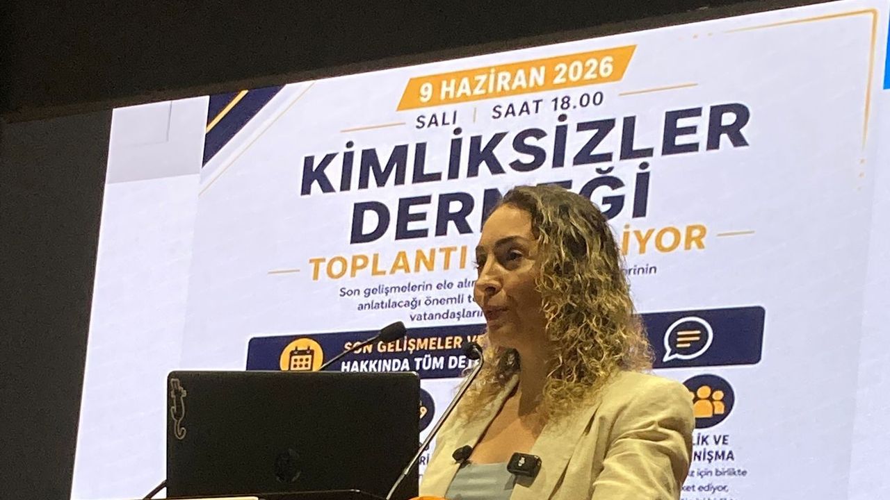 Kimliksizler Derneği bilgilendirme toplantısı düzenledi