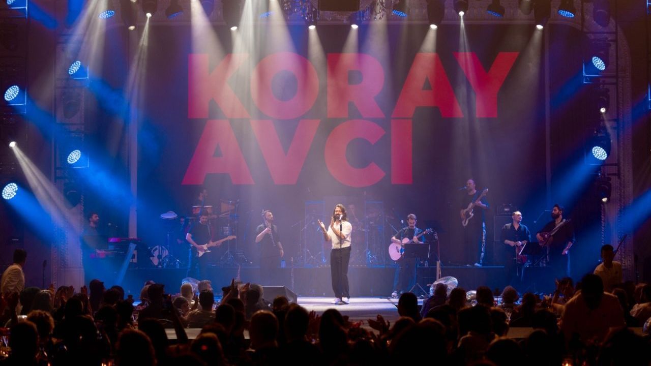 Koray Avcı ile coşku dolu gece