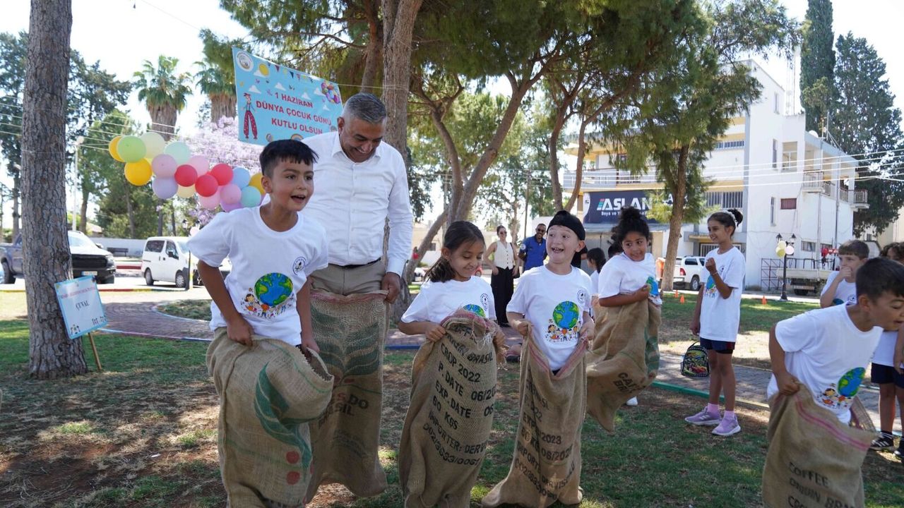Mesarya Belediyesi’nin Çocuk Festivali başladı