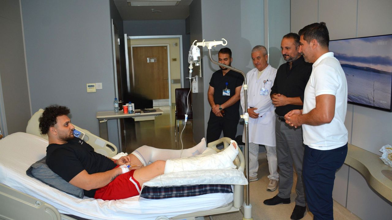 Milli cimnastikçi Özata doku nakliyle sağlığına kavuşuyor