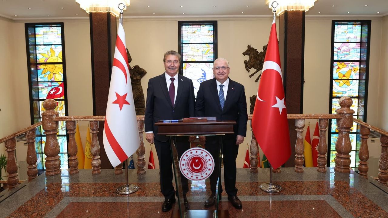 Üstel, Ankara’da Türkiye Milli Savunma Bakanı Güler ile görüştü