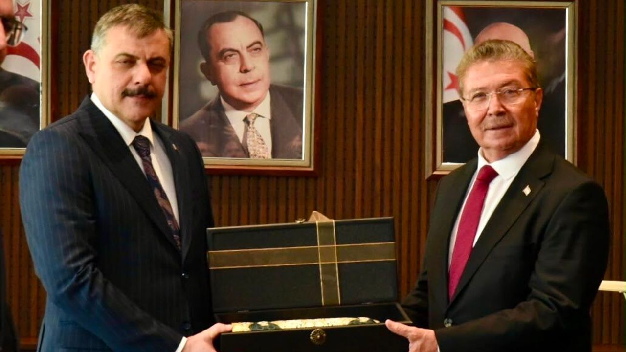 Başbakan Üstel, Türkiye İçişleri Bakanı Çiftçi’yi kabul etti