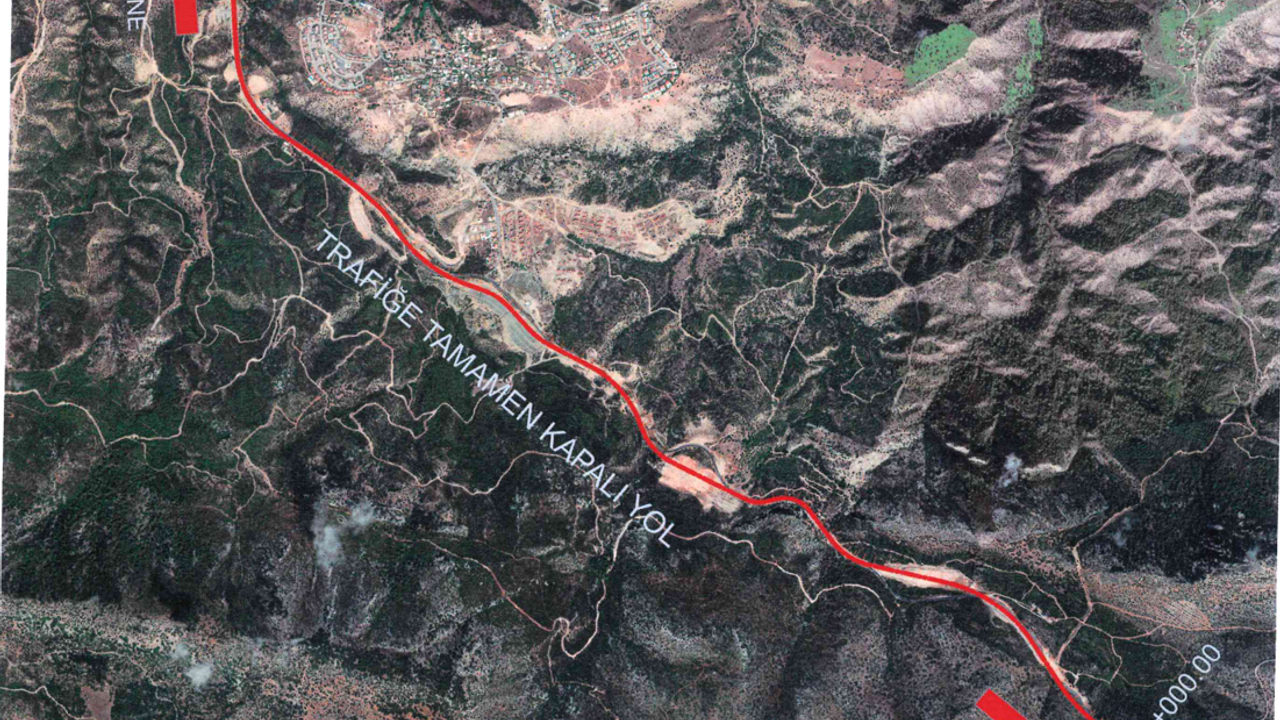 Girne Acapulco kavşağı ile Değirmenlik yol ayrımı, 3 gün trafiğe kapalı