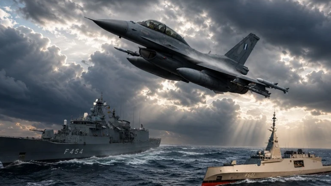 Palmas'tan Yunan F-16 uçakları ve fırkateynine ilişkin açıklama