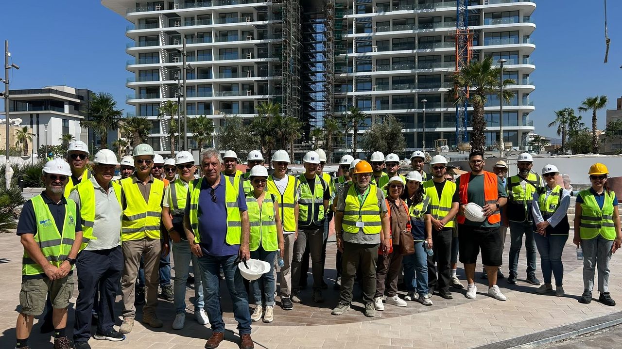 KTMMOB İnşaat Mühendisleri Odası Mehmet Göze (Asi) anısına iki toplumlu teknik gezi düzenledi