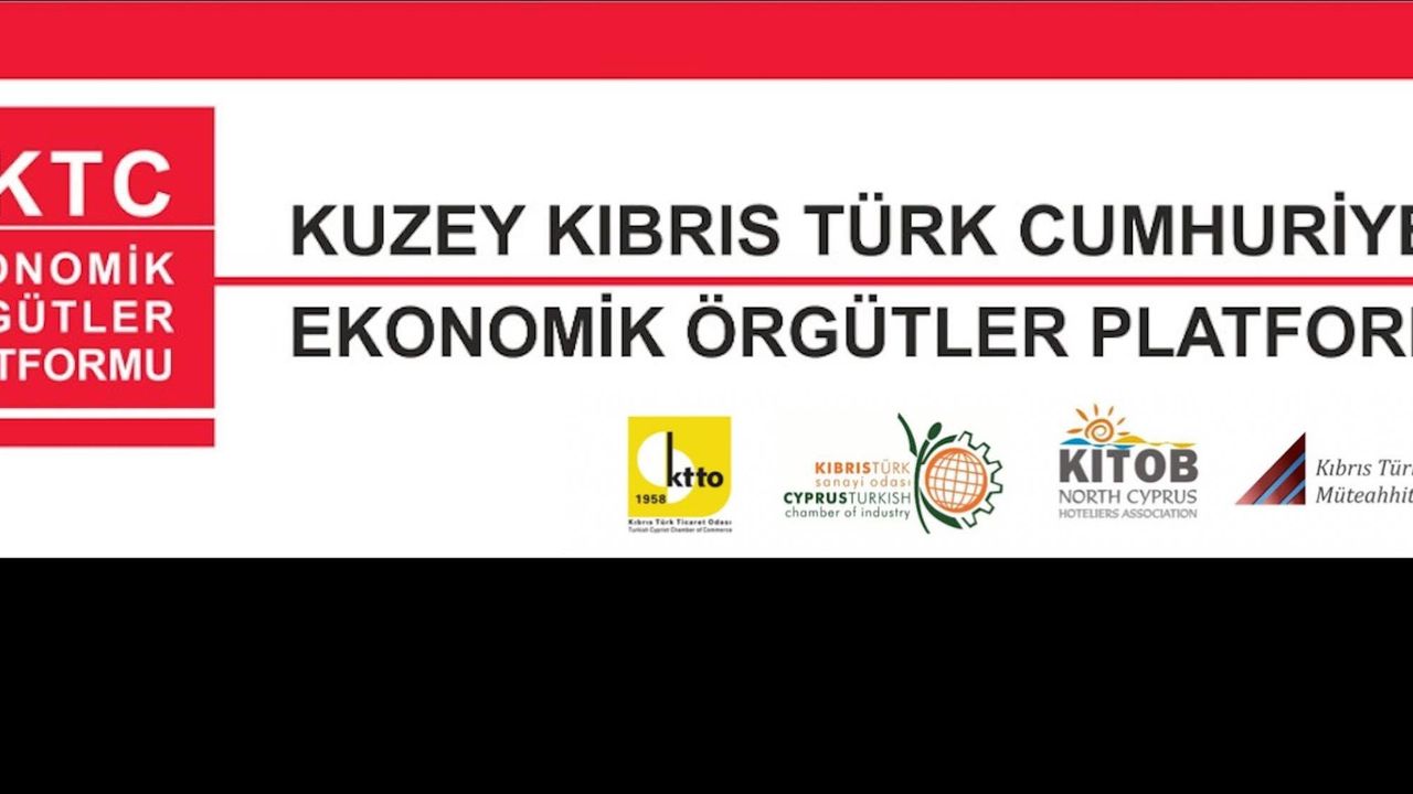 Ekonomik Örgütler Platformu’ndan Cumhurbaşkanı Erhürman’a çağrı