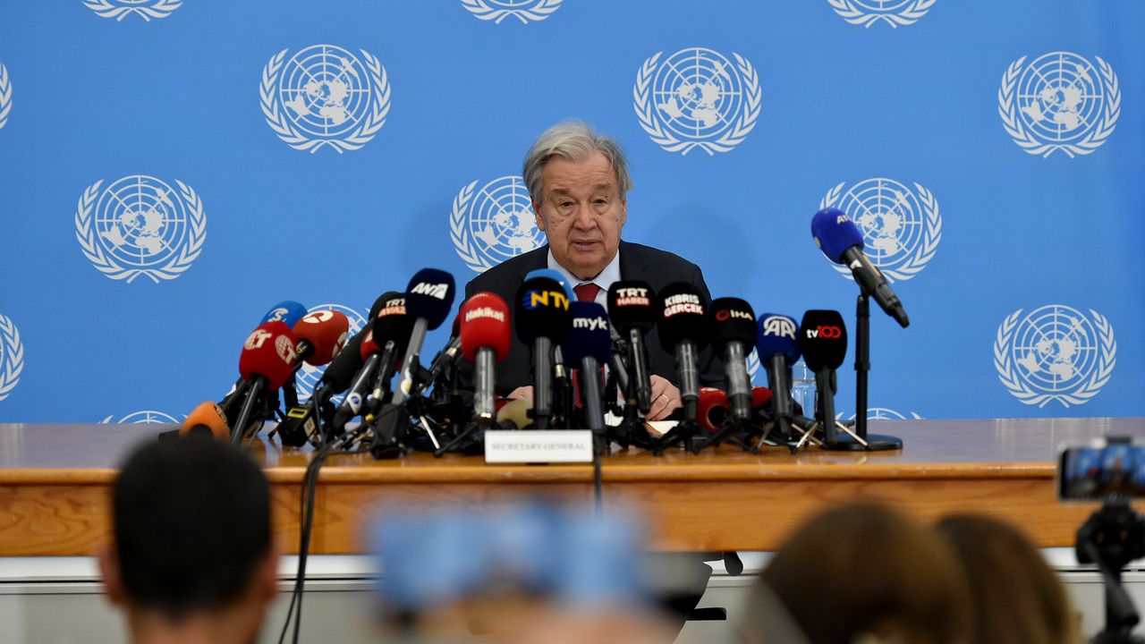 Guterres: “Çözüme giden yolu açacak, başarılı bir 5+1 toplantısı istiyorum"
