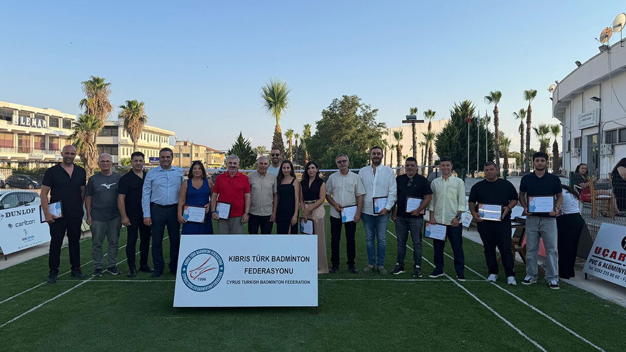 Badminton Federasyonu sponsorlara teşekkür etti...