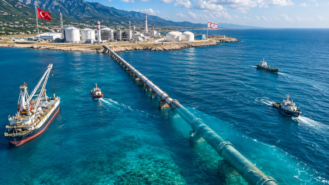 Türkiye-KKTC doğal gaz hattı projesi Doğu Akdeniz'de yeni ihracat seçenekleri yaratabilir