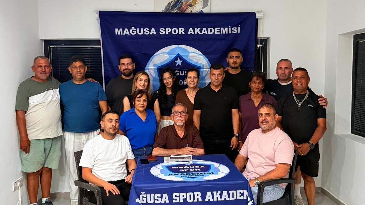 Mağusa Spor Akademisi Derneği genel kurulu yapıldı