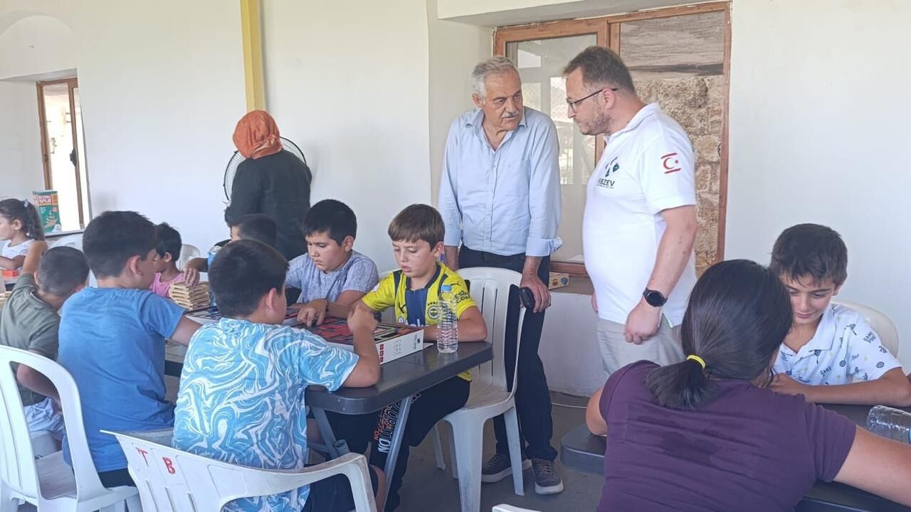 Tatlısu Belediyesi'nden çocuklara “Akıl ve Zekâ Oyunları Kursu”