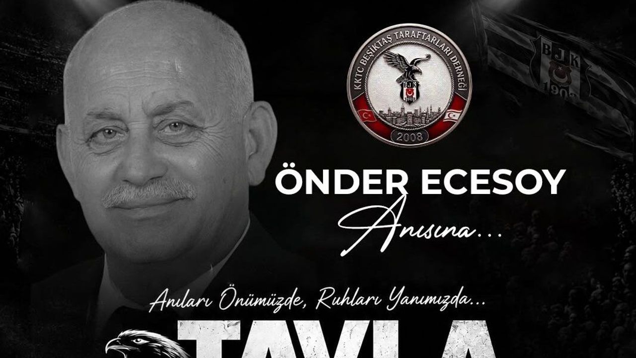 KKTC Beşiktaş Taraftarları Derneği, merhum Önder Ecesoy anısına tavla turnuvası düzenledi