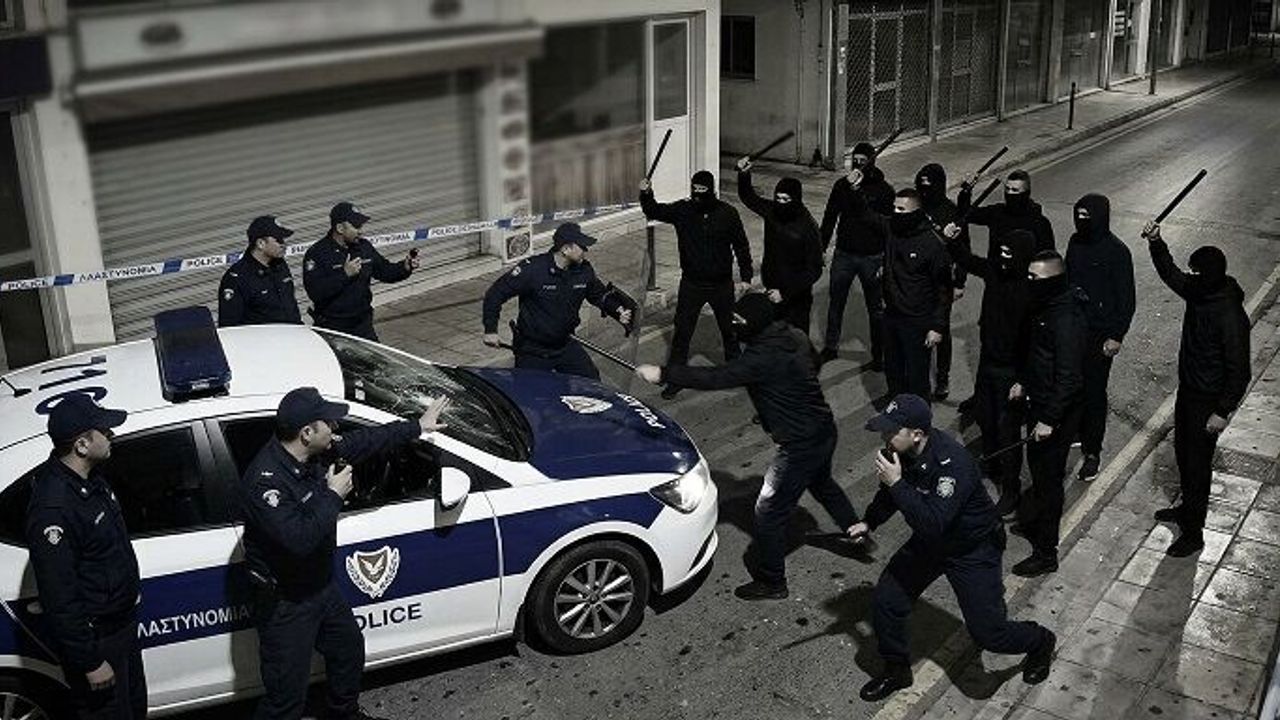 Limasol’da maskeli terör