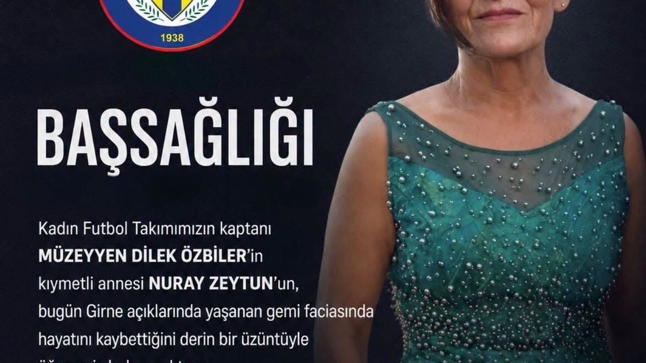 Doğan Türk Birliği kaptanı Dilek Özbiler’in acı günü