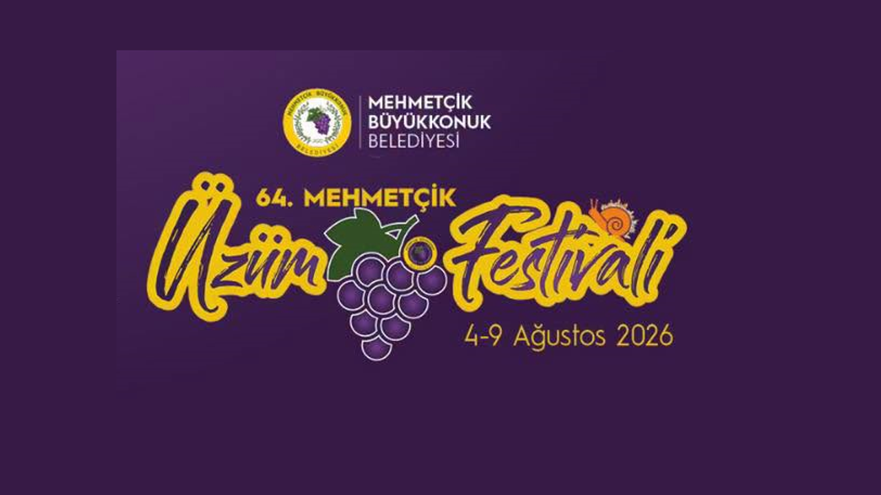 64. Geleneksel Mehmetçik Üzüm Festivali yarın başlıyor