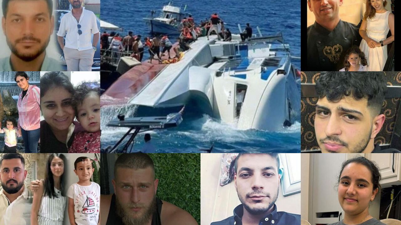 Kayıp olan 20 yolcunun isimleri açıklandı
