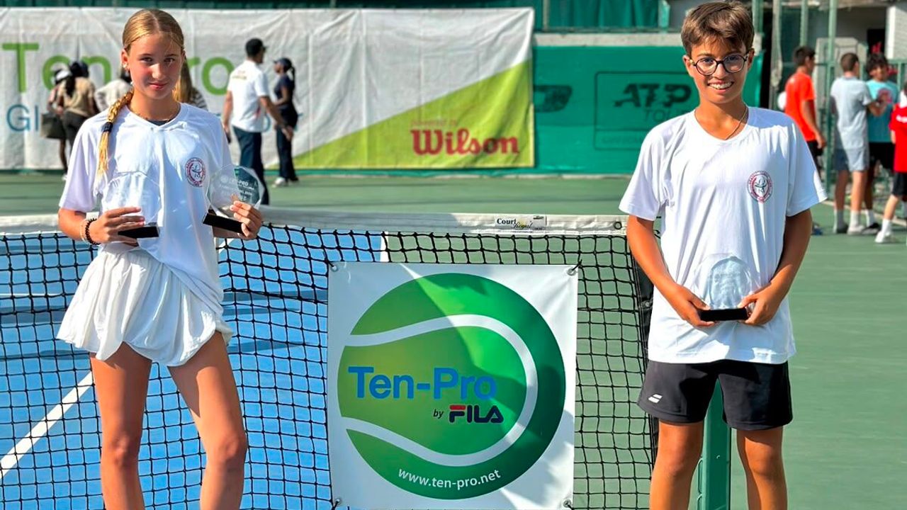 Gönyeli Tenis Kulübü’nden Gürcistan’da uluslararası başarı