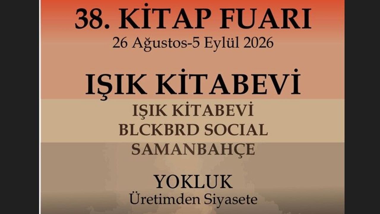 Işık Kitabevi 38. Kitap Fuarı çarşamba günü başlayacak