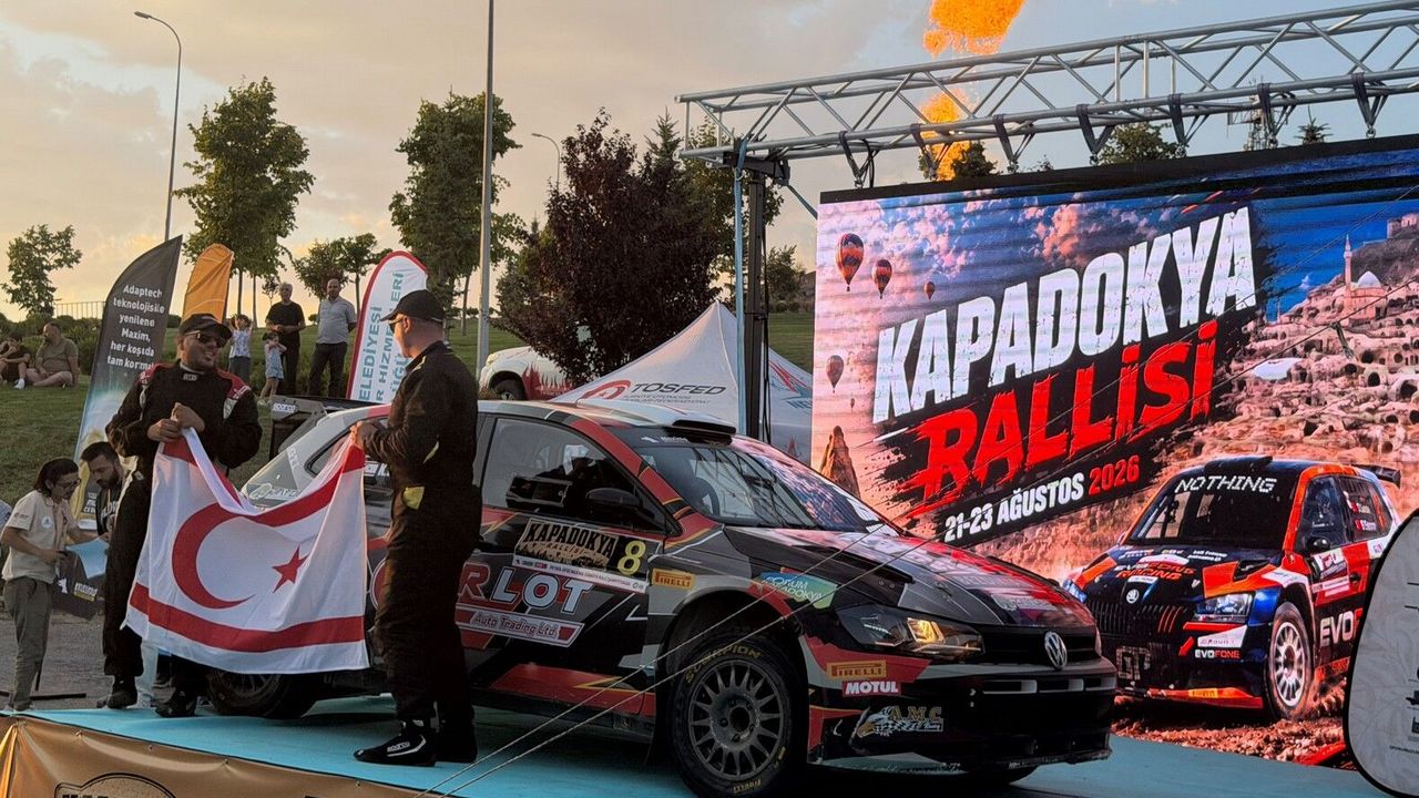 Kapadokya Rallisi’nde KKTC’den dokuz ekip ve KKTOK ekibi yer aldı