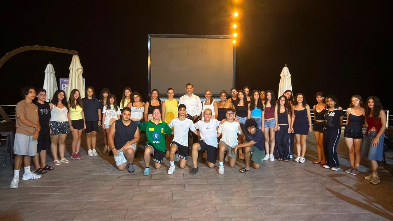 Ekoloji kampında, Kırok gençlerle buluştu