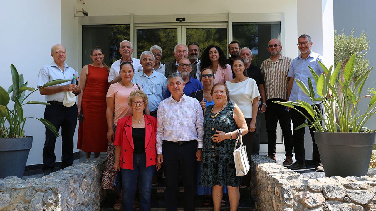 Lefke Sivil Toplum Kuruluşlarından LAÜ Rektörü Yükselen’e ziyaret