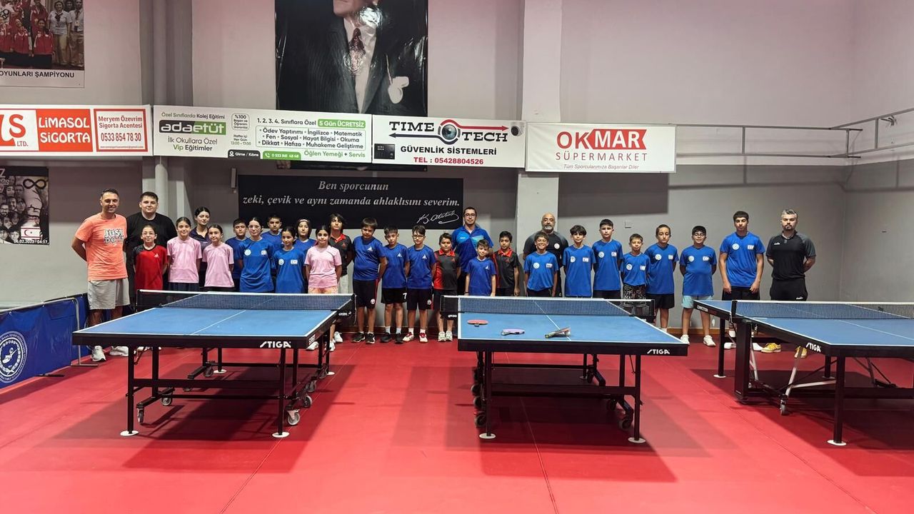 ODTÜ Spor Kulübü Masa Tenisi Takımı KKTC’de