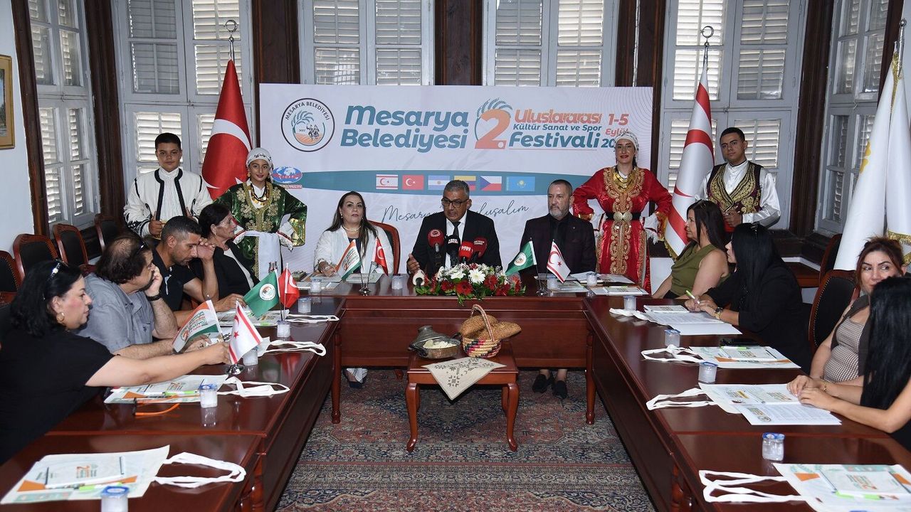 Mesarya Belediyesi 2. Uluslararası Kültür, Sanat ve Spor Festivali, pazartesi başlıyor