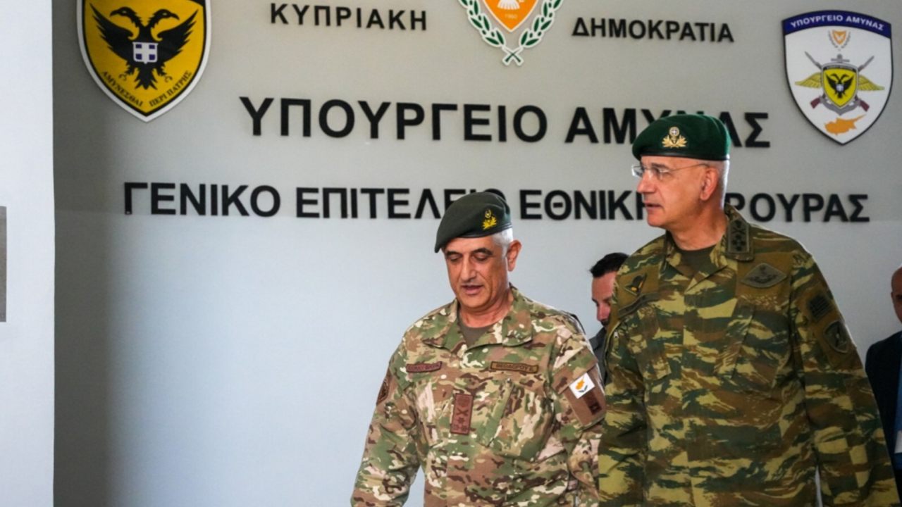 Yunanistan Milli Savunma Genelkurmay Başkanı Hupis Güney Kıbrıs’ta