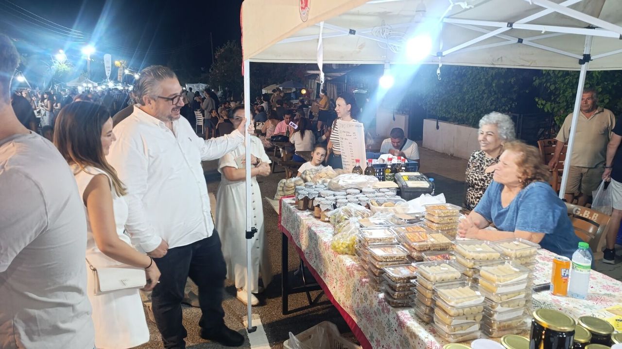 18. Girne Ozanköy Pekmez Festivali sürüyor