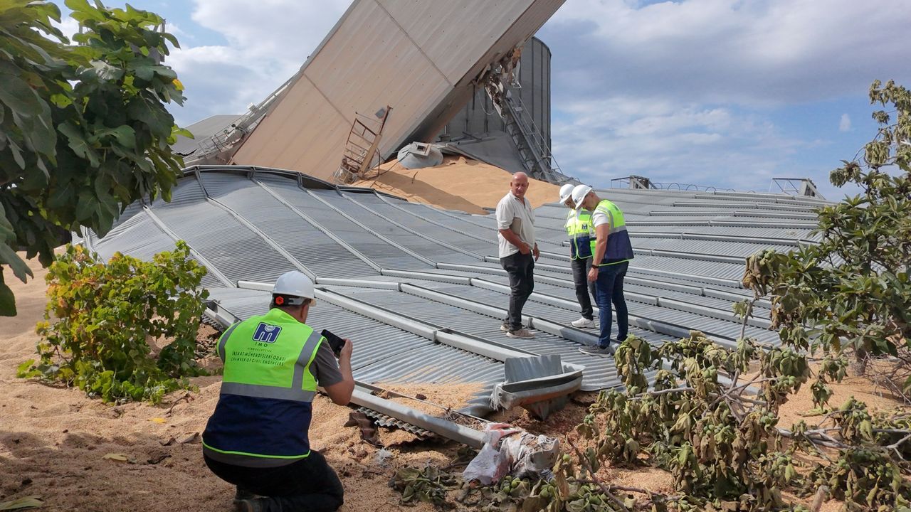 İMO, Kumyalı'daki silo göçmesine ilişkin ön teknik incelemesini tamamladı
