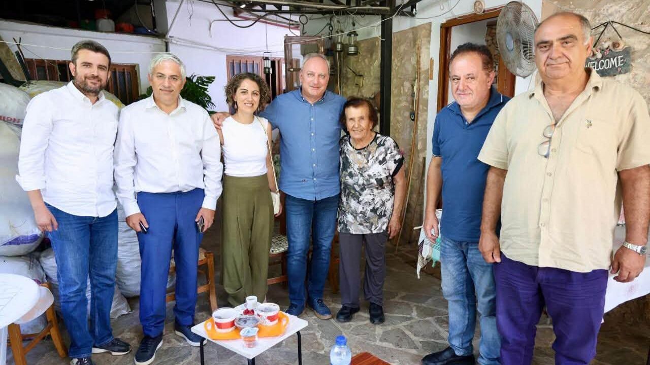 Stefanu ve beraberindeki heyetten Maronit köylerine ziyaret