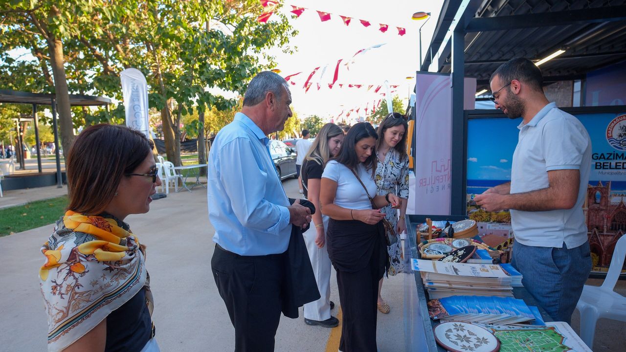 Uluçay, Gaziantep’te Gazimağusa’nın tanıtıldığı festivale katıldı