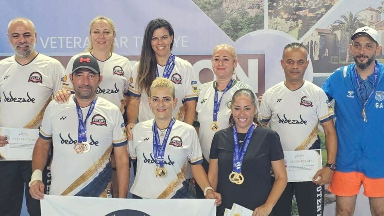 Veteran sporcularımızdan büyük başarı