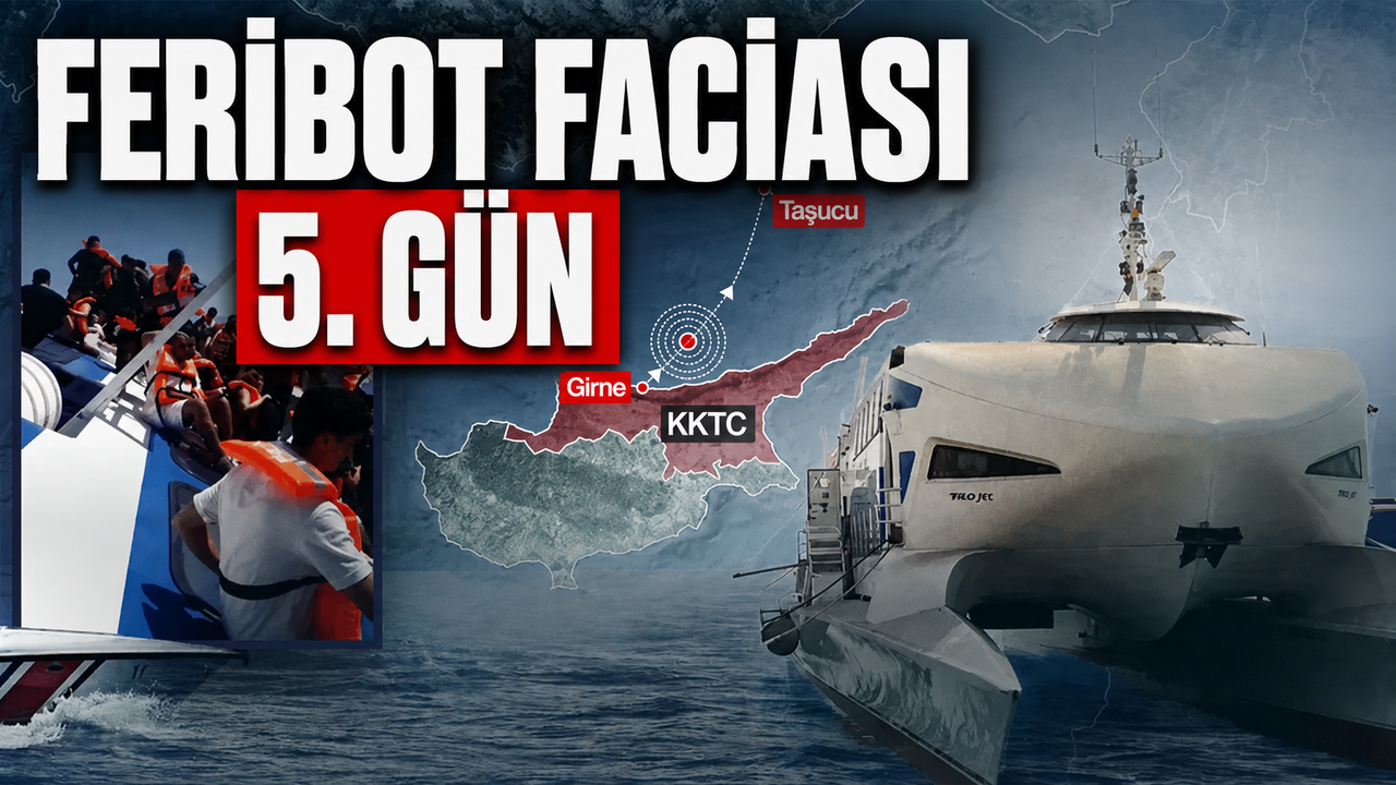 Girne’deki gemi faciasında beşinci gün