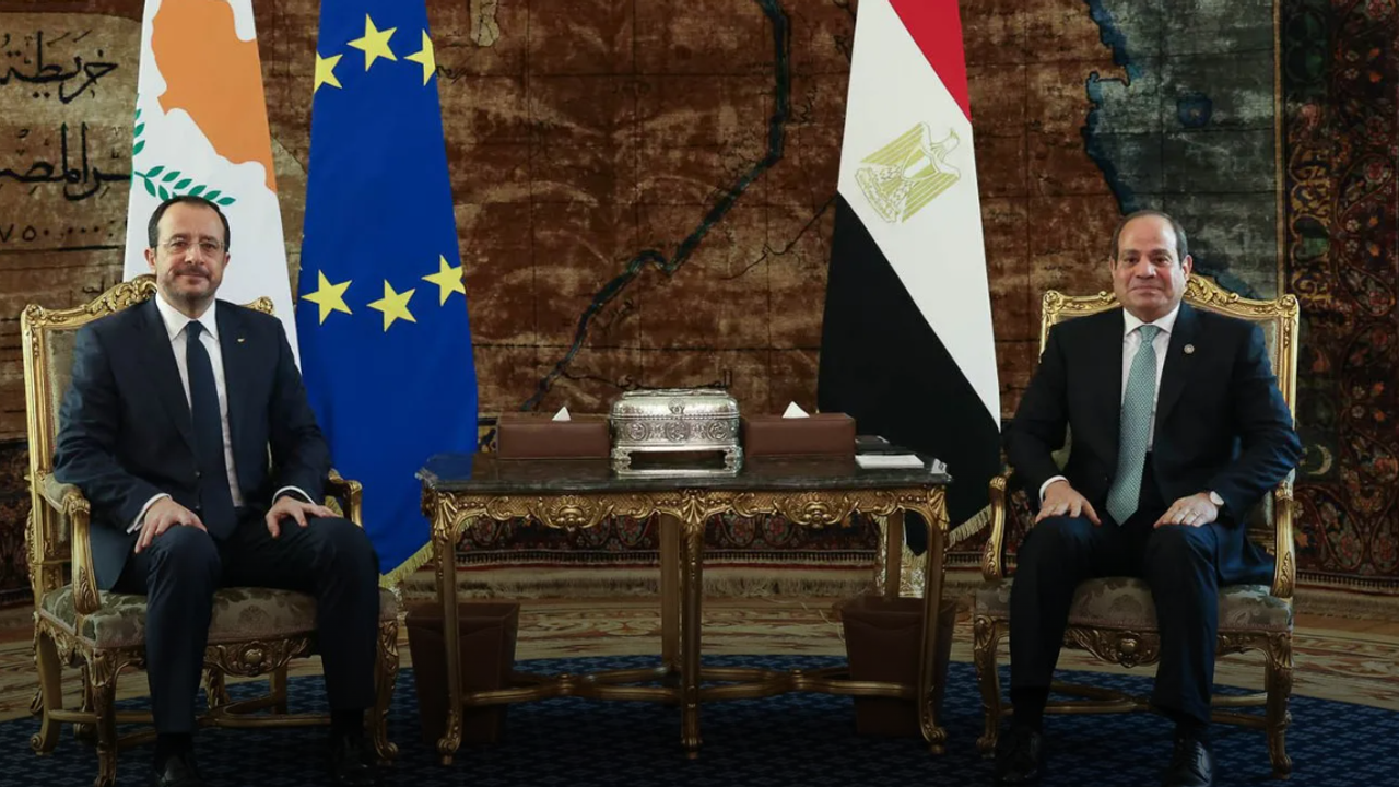 Hristodulidis Mısır’da Sisi'yle görüştü
