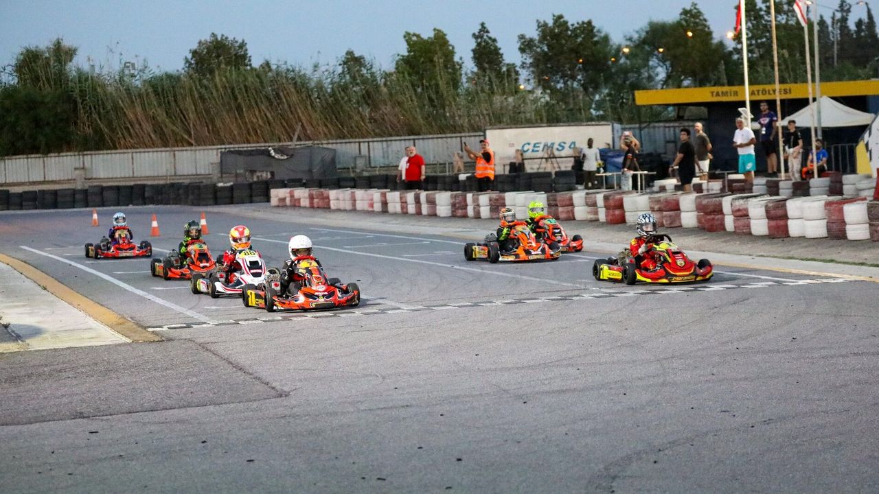 Kartingde sezon finali yapılıyor